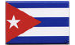 Cubansk flagg-magnet