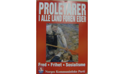 NKP: Proletarer i alle land, forÃ©n eder! (glanset)